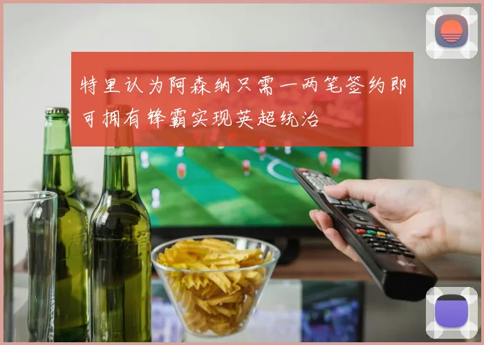 特里认为阿森纳只需一两笔签约即可拥有锋霸实现英超统治